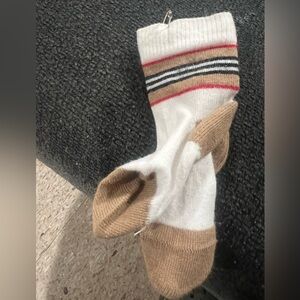 Burberry socks infant